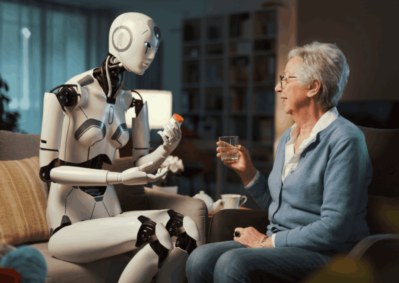 Robots in de zorg: de toekomst of een koude machine?